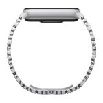 Smart Band 10 Asymmetrical Metal Strap – Silver - Image 4