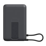 Magnetic Power Bank 10000mAh with Built-in Stand - Dark Grey - Image 2