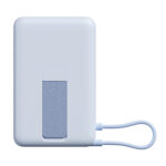 Magnetic Power Bank 10000mAh with Built-in Stand - Blue - Image 2