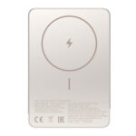 Super Slim Magnetic Power Bank 5000 - Gold