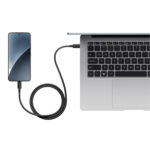 USB4 6A USB Type-C To USB Type-C Braided Cable 1m- (120W, 40Gbps, 8K) - Image 6