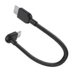 3A Braided USB Type-C Cable (10cm, 60W) - Image 2