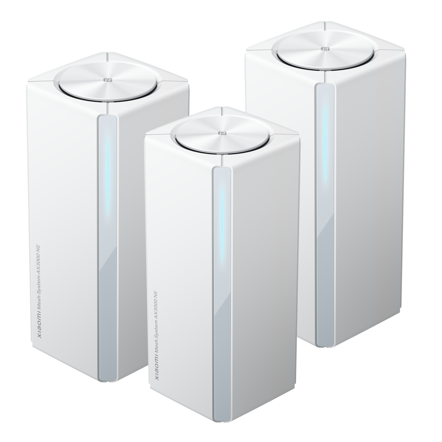 DVB4486GL_Xiaomi-Mesh-AX3000-NE-Wi-Fi-6-Router-3-Pck_001-1 Mesh System AX3000 NE Whole-Home Wi-Fi 6 Router (3-Pack) – White - Image 1
